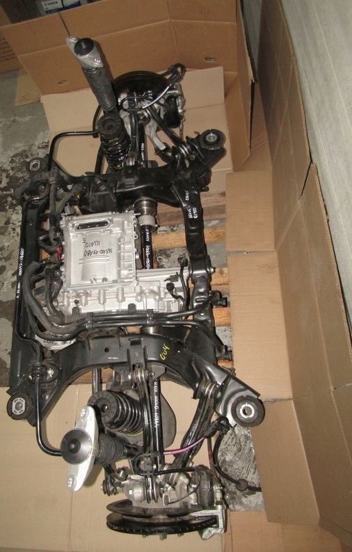 фото №8, Jak nowe hyundai ioniq 5 v подвеска задние 2wd двигатель полный подрамник