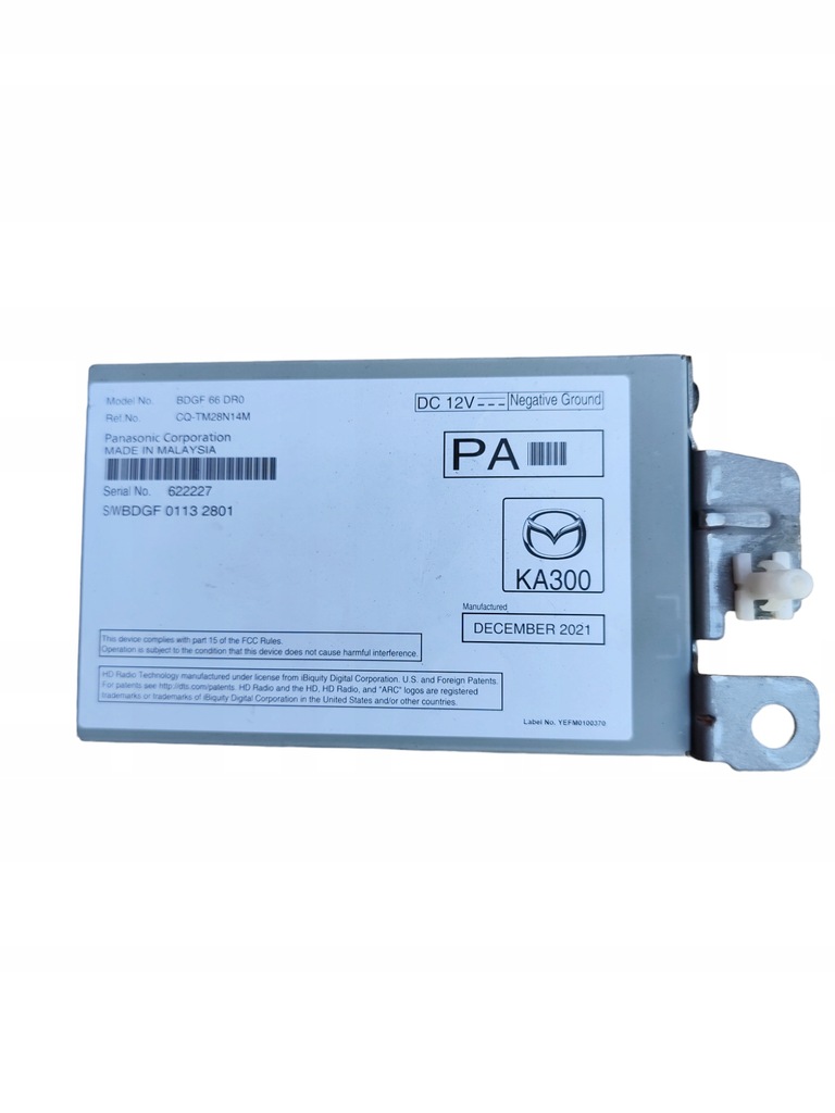 фото №1, Модуль радіо mazda 3 bp iv