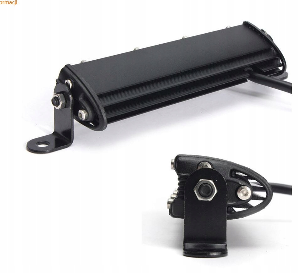 фото №2, Лампа рабочая панель led 18w 12v slim 3cm wys.