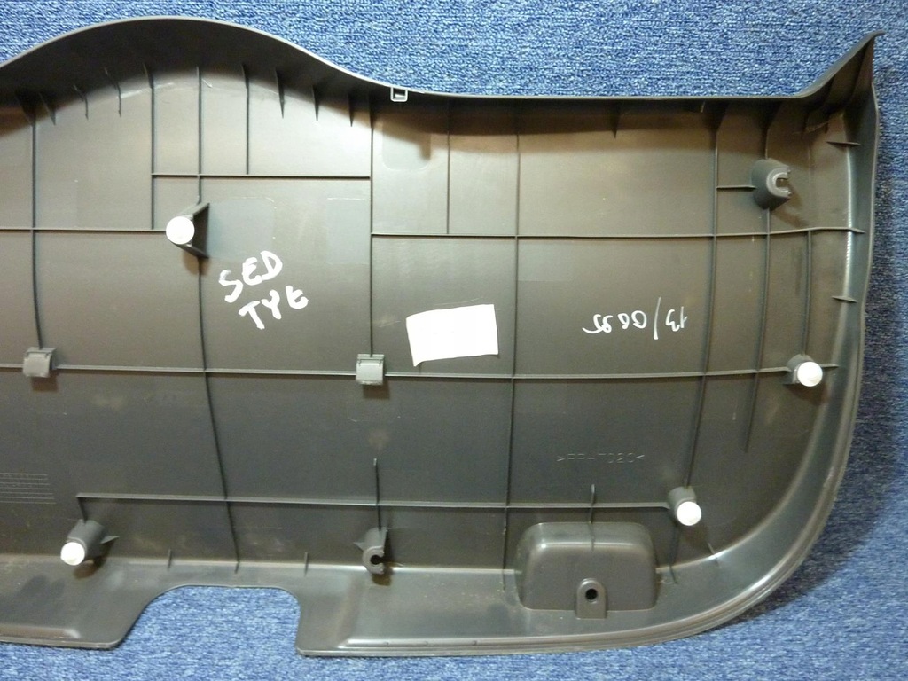 фото №6, Обивка защита крышки задний fiat sedici 07-14r.