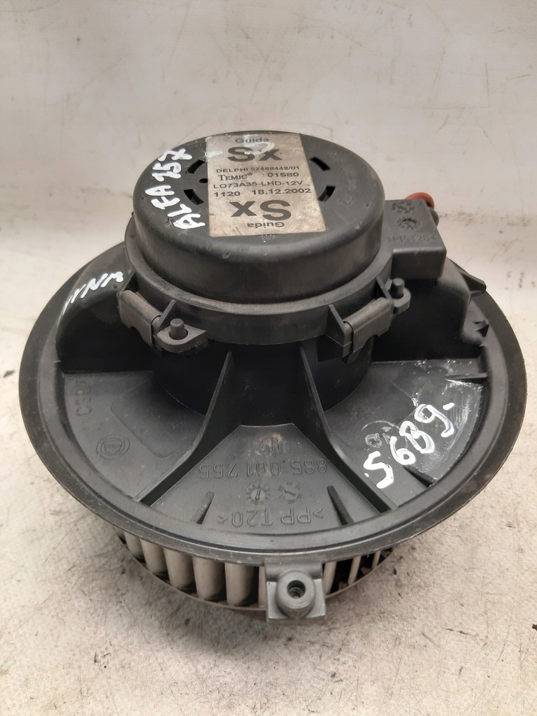 фото №3, Alfa romeo 147 воздуходувка вентилятор обдув