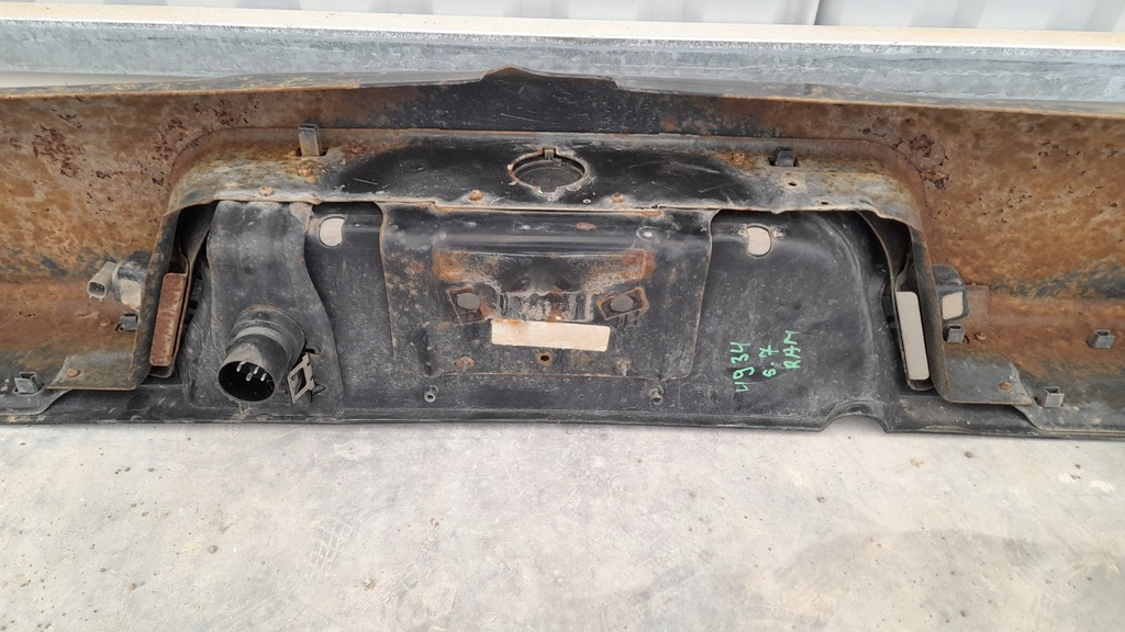 фото №13, Dodge ram 09- бампер задня usa