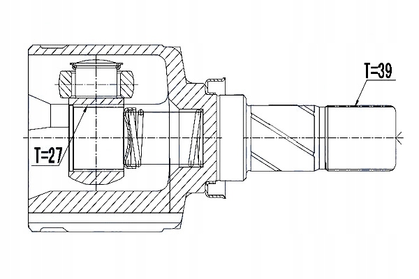 фото №2, Nty шарнир внутренний opel vivaro b 1.6cdti 15- renault traffic iii