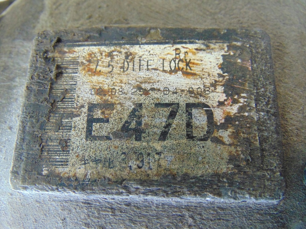 фото №13, Дифференциал мост задняя mitsubishi pajero iii 3.2 did автоматическая коробка передач e47d 3,917