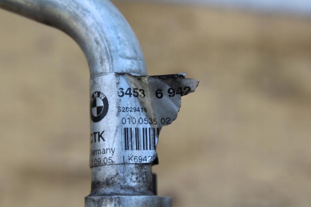 фото №8, Шланг труба wąż кондиционера bmw 7 e65 lift 3.0d