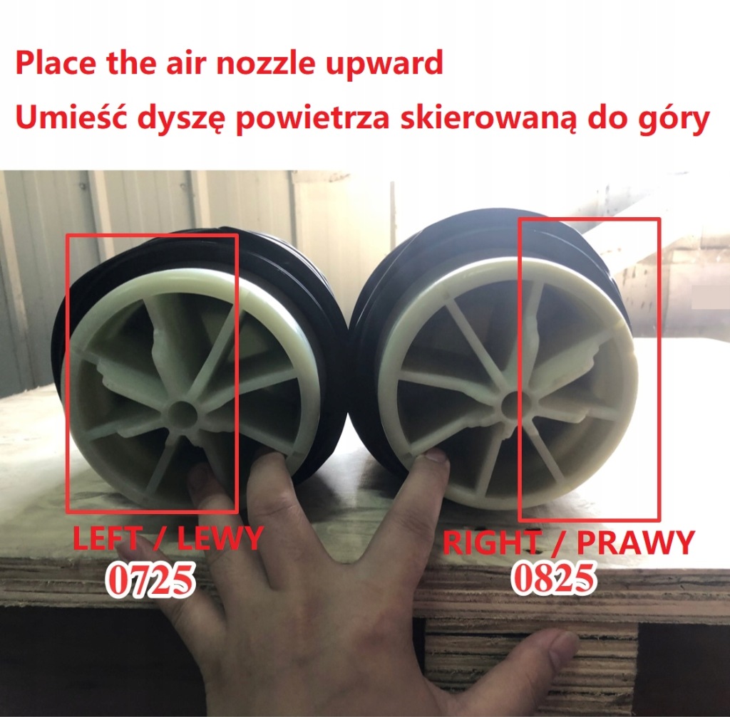 Купити Пара чохли важеля заднього підвіска do mercedes klasa e w212 s212