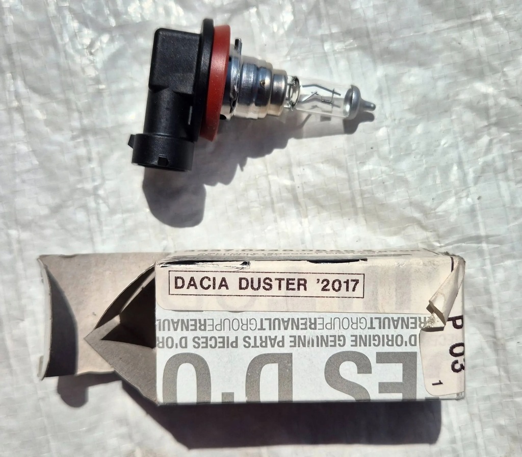 фото №1, Renault clio iv dacia duster ii лампочка h16 nowa org