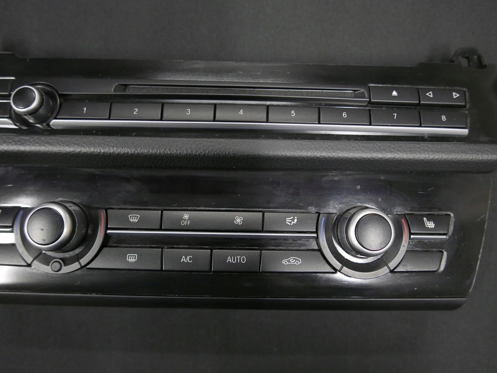 фото №3, Bmw f10 f11 панель радио кондиционера 9306149