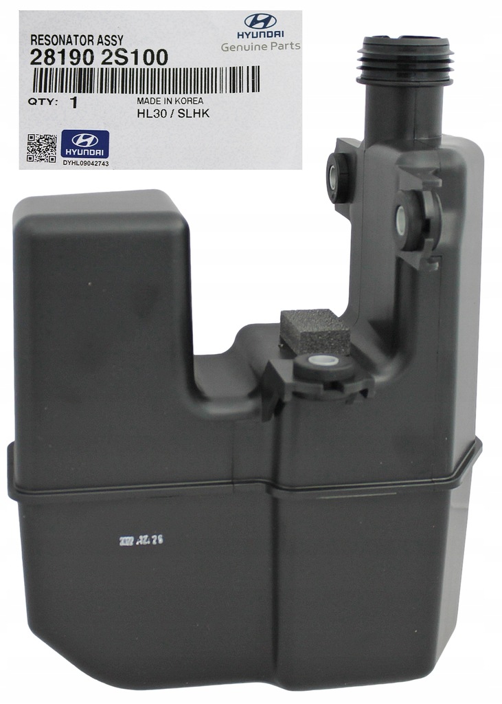 фото №1, Оригинальный номер hyundai ix35 kia sportage gdi резонатор воздуха 281902s100 оригинал