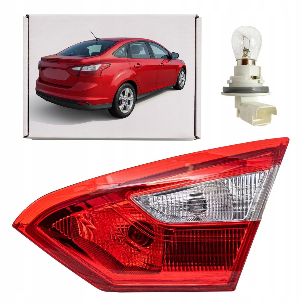 фото №1, Ford focus mk3 iii sedan 2010-2014 przed faceliftingiem лампа крышки задний