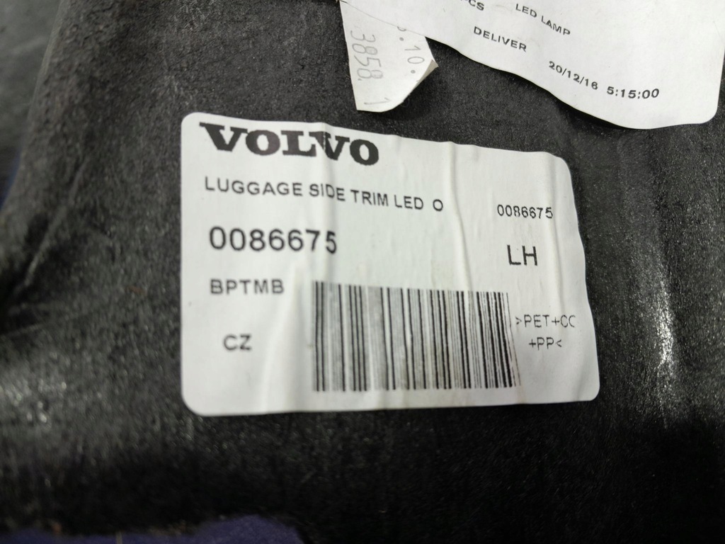 фото №5, Volvo xc60 i обшивка обивка багажника левый