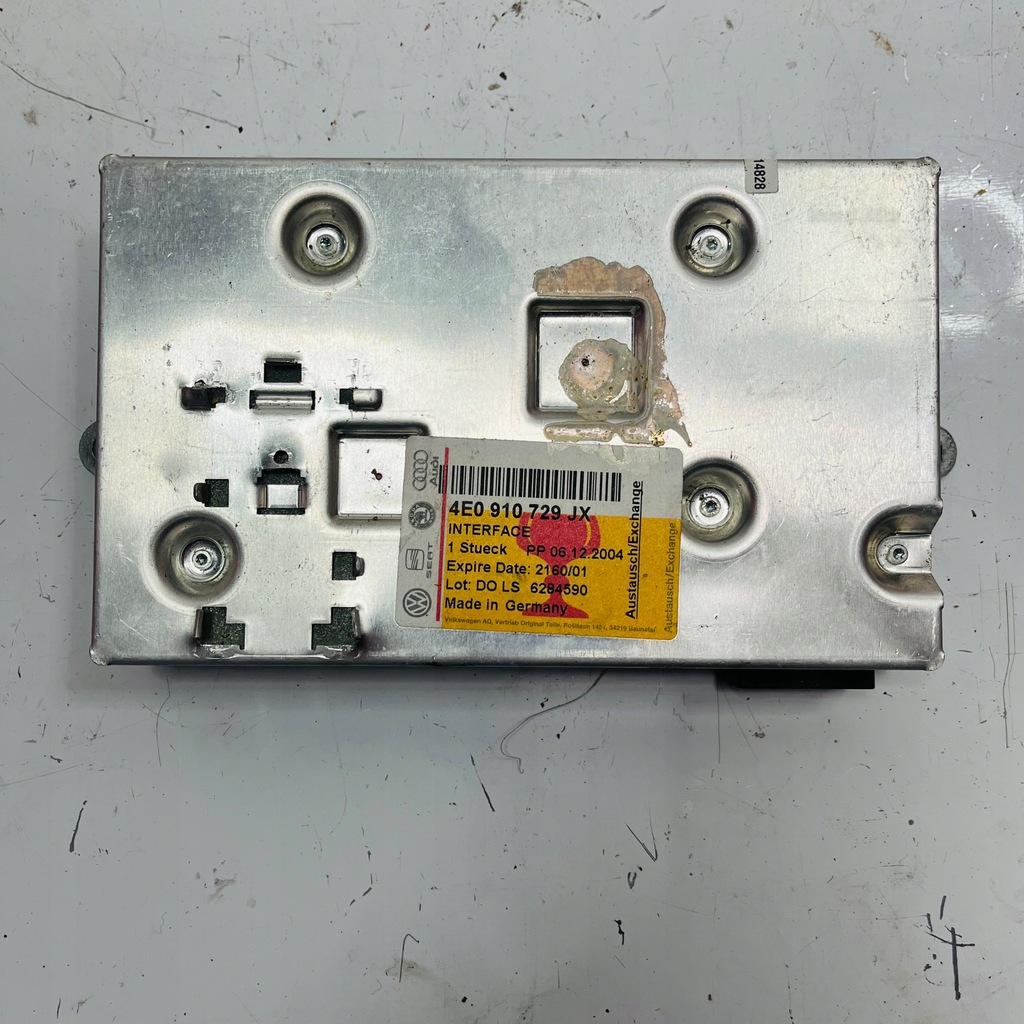 фото №1, Модуль интерфейс mmi audi a8 d3 4e0910729jx