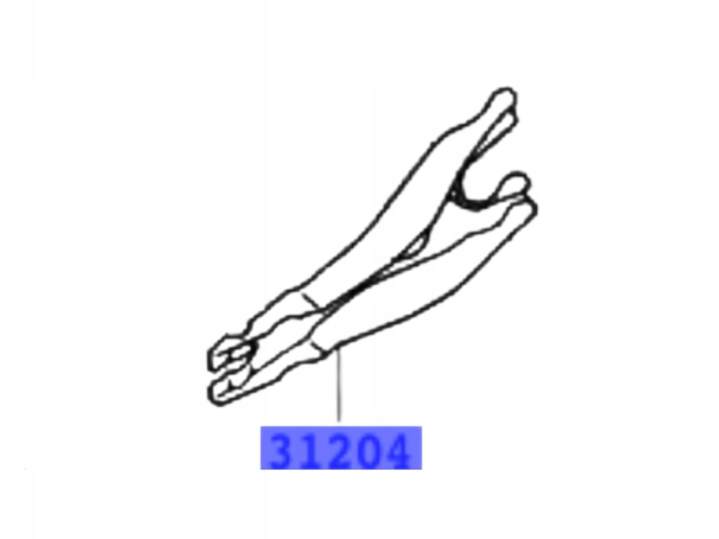 Купити Вилка зчеплення - оригінальний номер 31204-20140