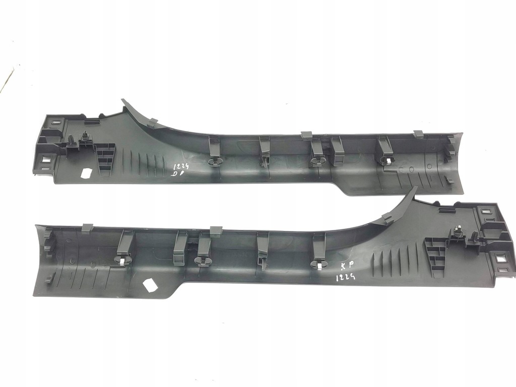 фото №9, Renault megane iv 2018 комплект молдинг порог передняя