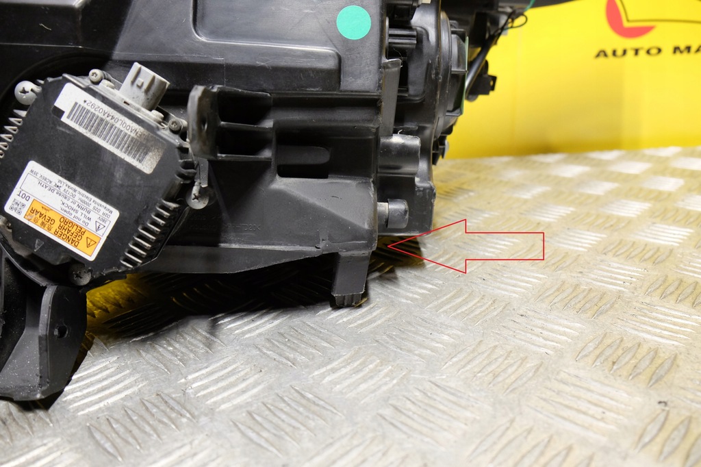 фото №10, Infiniti fx fx35 2008- фара лампа ксенон некерований права usa