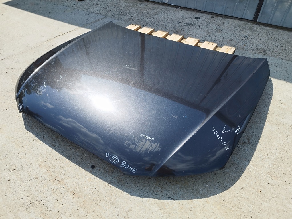 Капот крышка двигателя audi a4 b8 2008-2011 цвет lz7l с Разборки