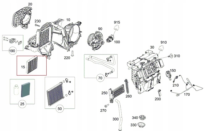 фото №4, Mercedes sprinter 907 910 vito w447 фильтр кабины