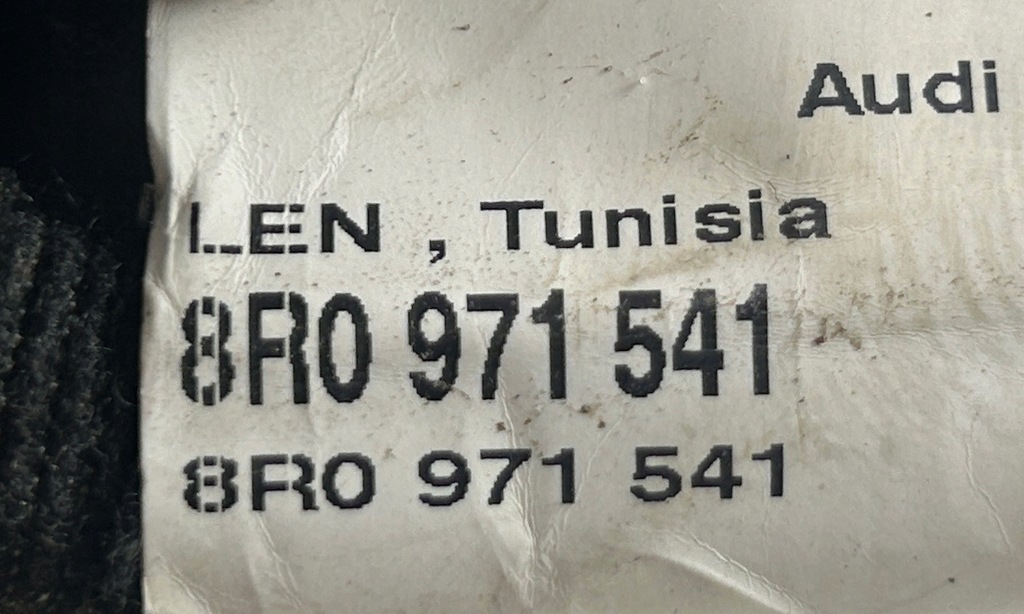 фото №10, Hak буксировочный жгут модуль audi q5 i 8r 8r0800495b оригинал