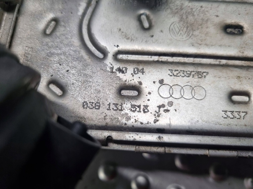 фото №7, Радиатор выхлопных газов egr 03g131513j vw passat b6 golf v altea a3 8p 2.0tdi