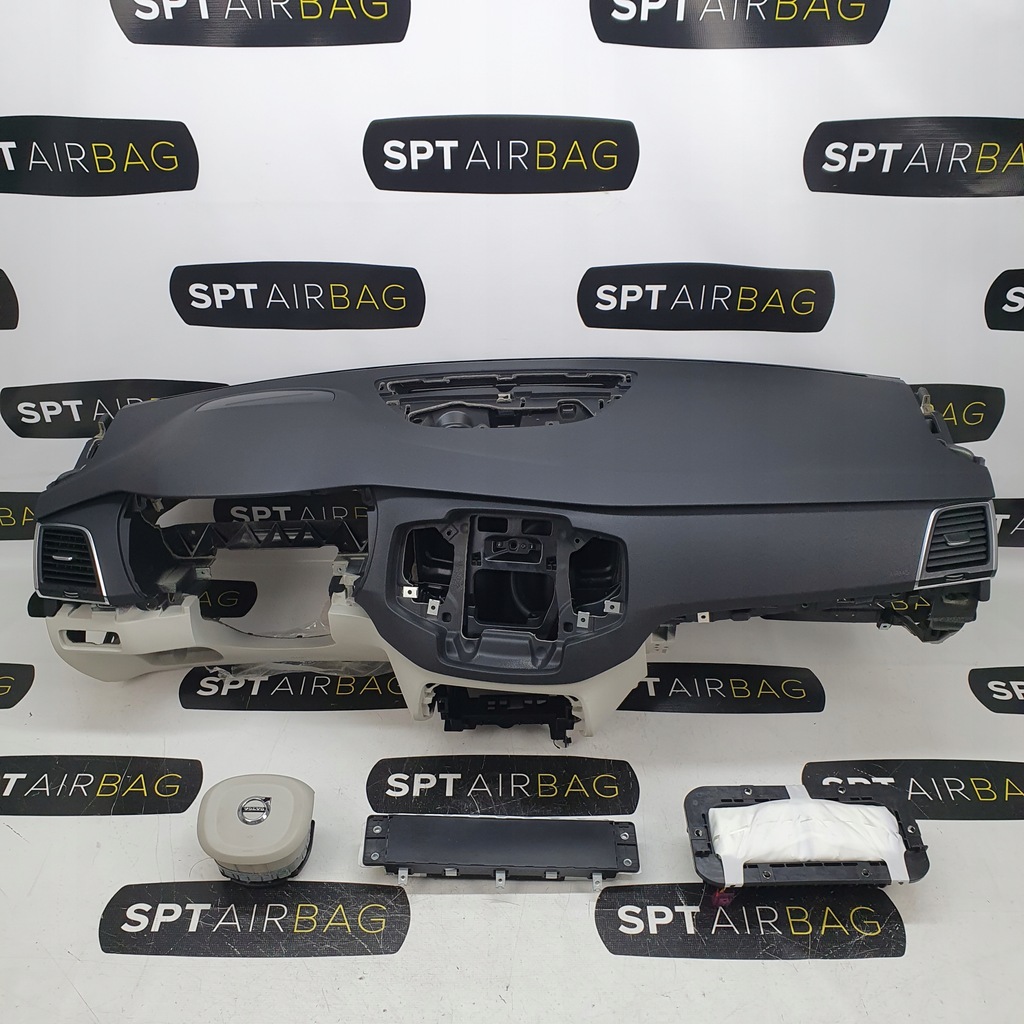 фото №1, Xc90 приборная панель консоль подушки безопасности ремни подушка безопасности