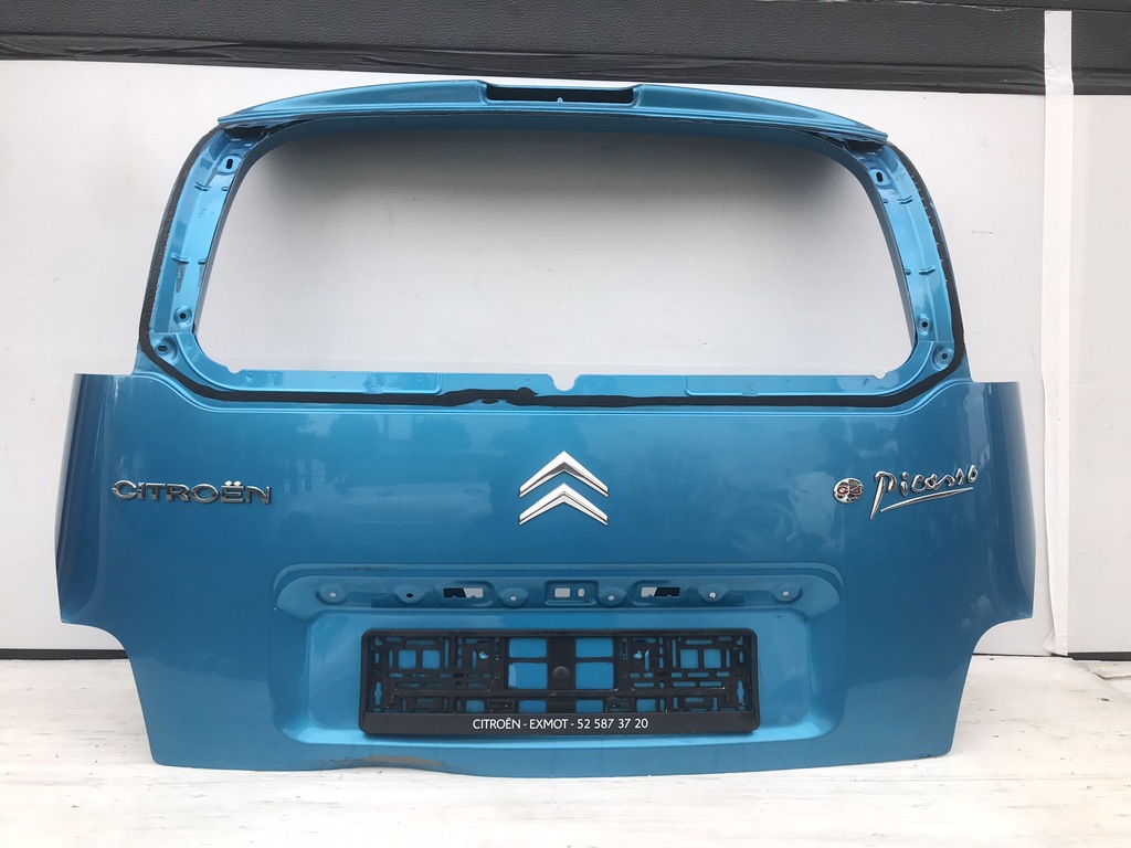 фото №1, Citroen c3 picasso крышка багажника багажника задняя 09-18