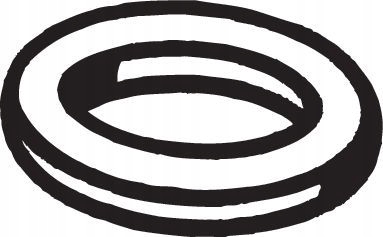 фото №2, Bosal 256-249 прокладка, труба випускна