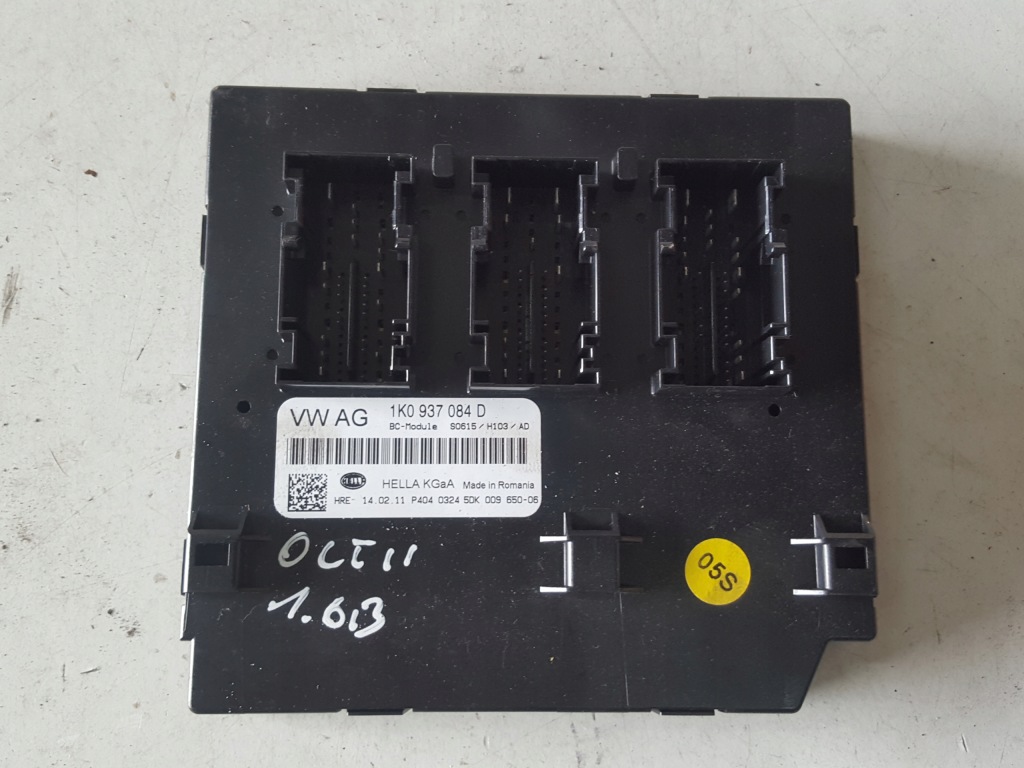 фото №1, Skoda octavia 2 ii lift 08-12r модуль комфорта 1k0937084d