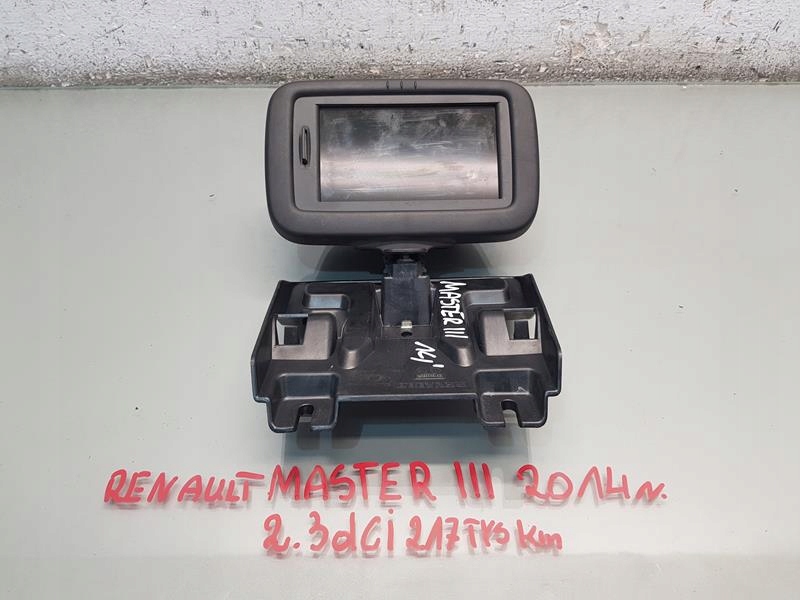 фото №1, Дисплей навигации renault master iii