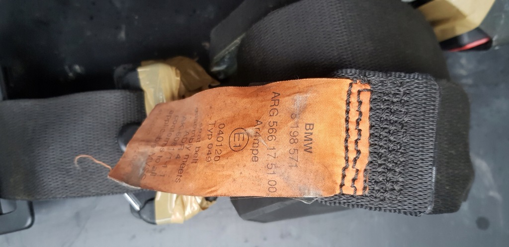 фото №4, Bmw 5 e39 pas безпеки лівий / правий перед