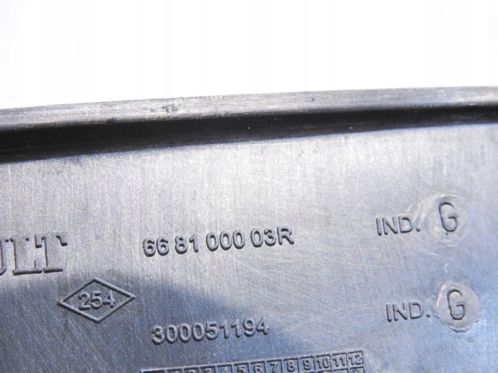 фото №4, Жабо renault laguna iii 668100003r