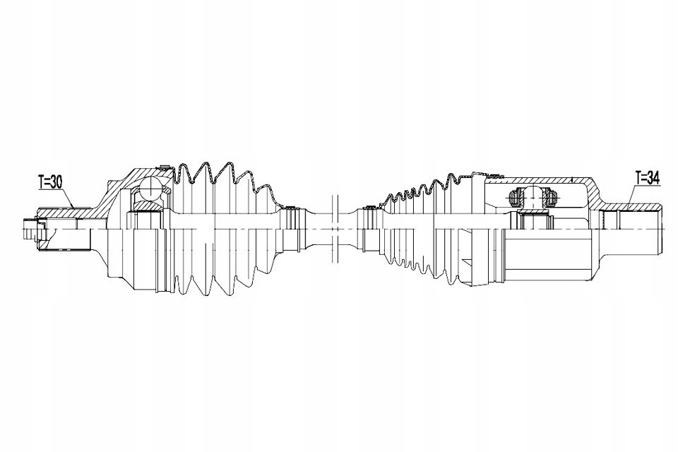 фото №4, Приводной вал mercedes 4matic cls c218 11-17 перед левая a
