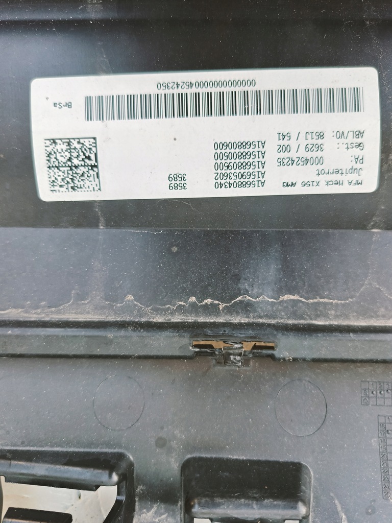 фото №11, Mercedes gla x156 накладка бампера дифузор задня a1568852001