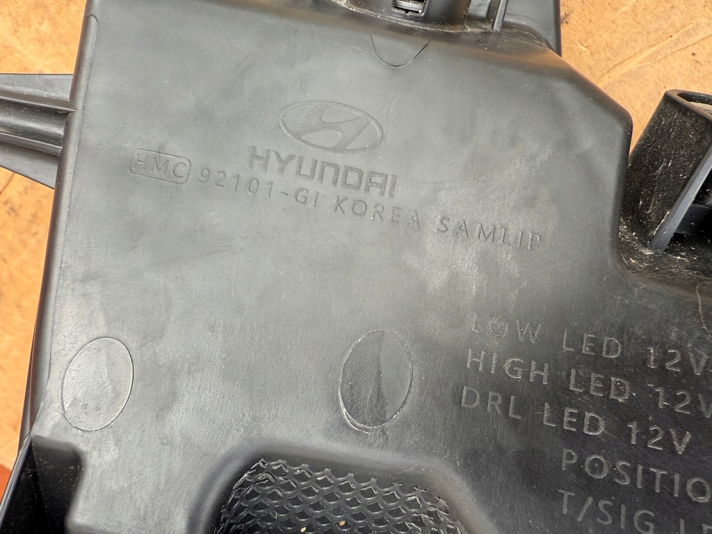 фото №10, Hyundai ioniq 5 v 21- лампа full led левая комплектная ideal niebieska штекер