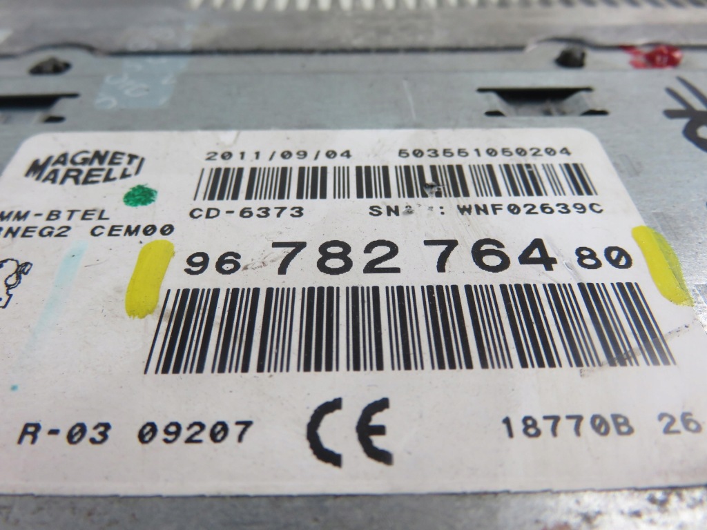 фото №8, Радіо peugeot 508 i 8d 9666090780