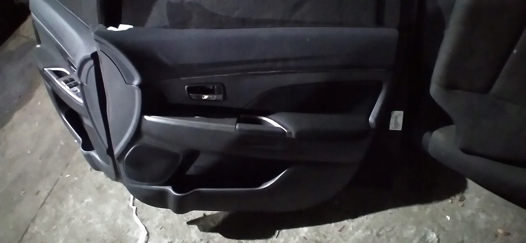 фото №11, Mitsubishi asx сидіння сидіння обшивки комплект