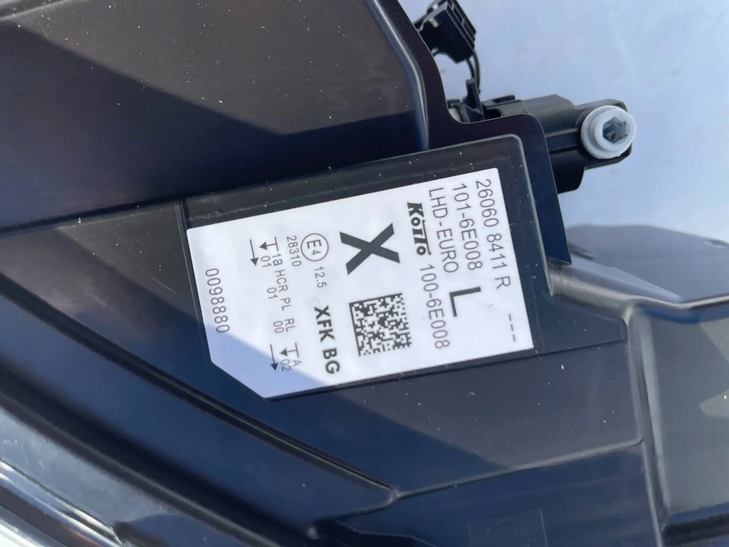 фото №12, Лампа ліва renault kangoo iv led звичайна 2021 перед передня