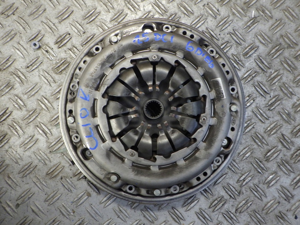 фото №1, Clio v 1,5dci сцепление полный двухмассовый маховик 302104374r