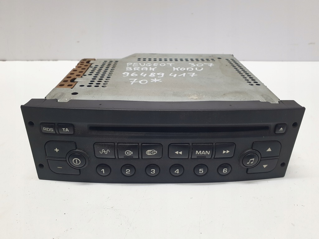 фото №1, Радіо cd peugeot psarcd100-01 peugeot 307 96489417
