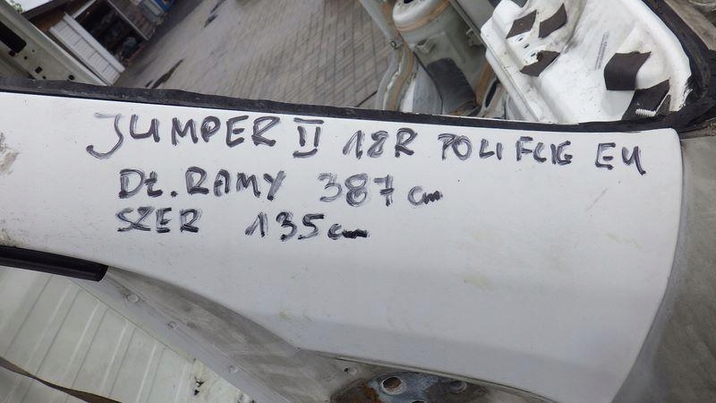 фото №9, Рама 387cm кабина кузов jumper boxer ii ducato iii lift 3