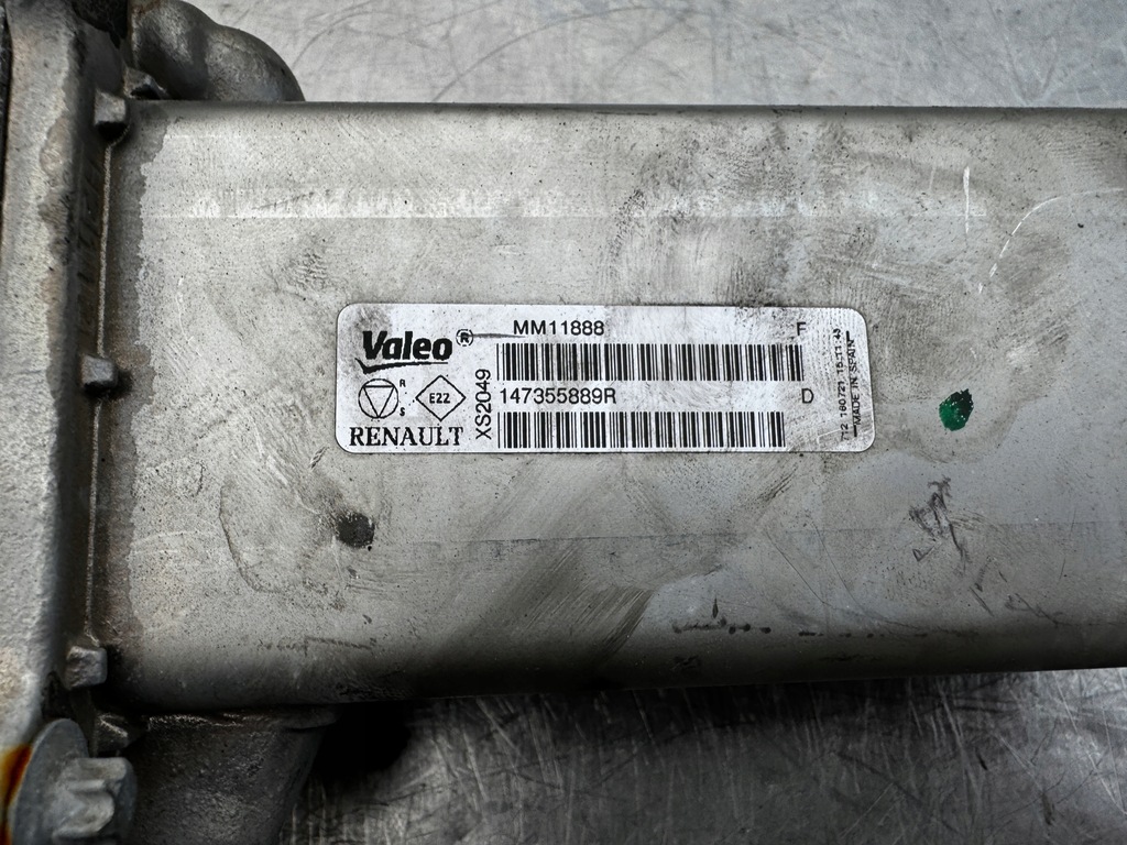 фото №3, Радіатор вихлопних газів renault master iii 2.3 dci 147355889r