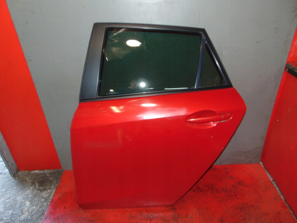 фото №1, Mazda 3 ii bl 08-14 двері задня ліва червоні hb