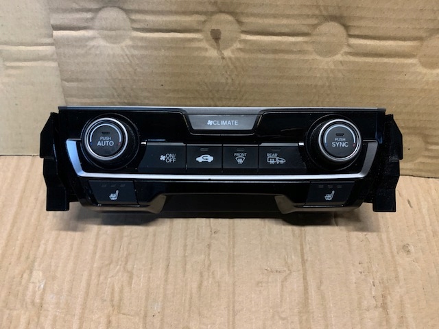 фото №1, Honda civic x 2018r панель кондиціонера