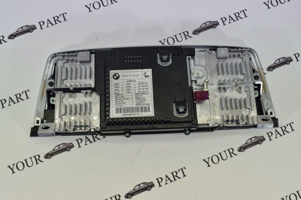 фото №11, Экран навигации bmw 6 coupe f13 9266383 3.0l бензиновый 2010