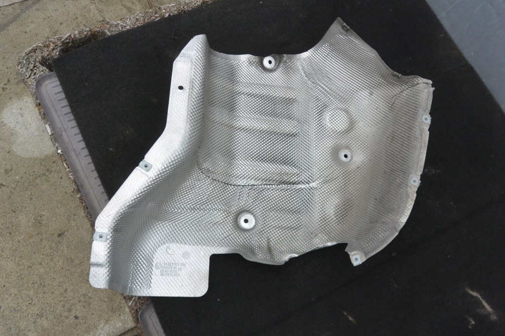 фото №6, Захист теплова вихлоп bmw 3-seria f30 330e