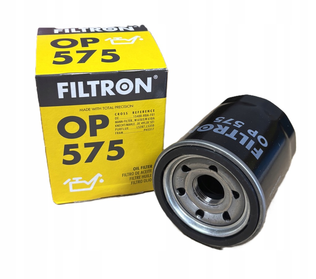 Купить Фильтр масла op575 filtron hyundai i10 kia sportage volvo s40