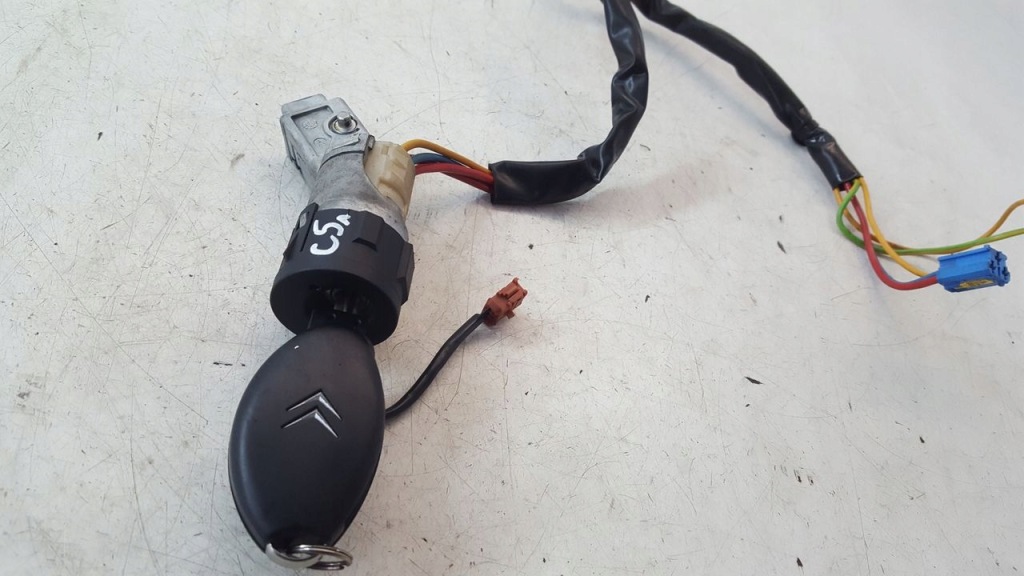 фото №3, Замок запалювання ключ citroen c5 2,2 hdi