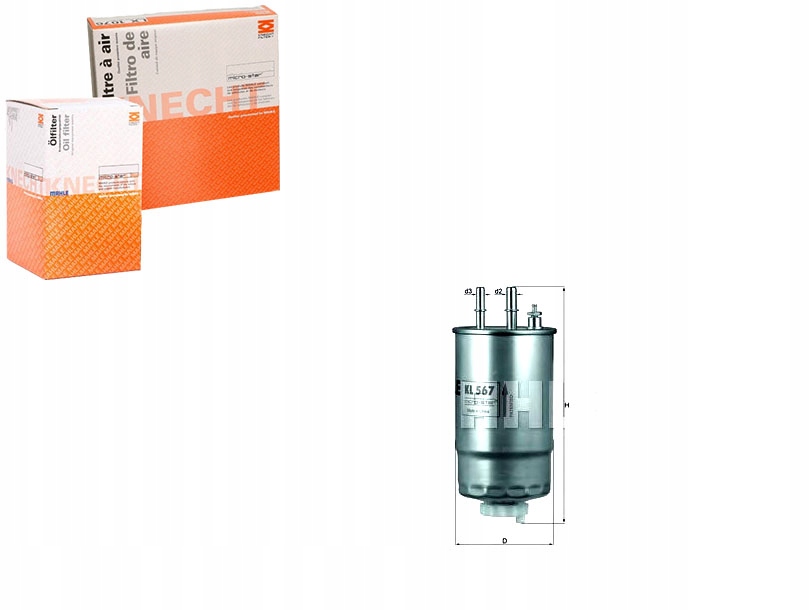 фото №1, Knecht фильтр топлива alfa romeo 159 brera giulietta