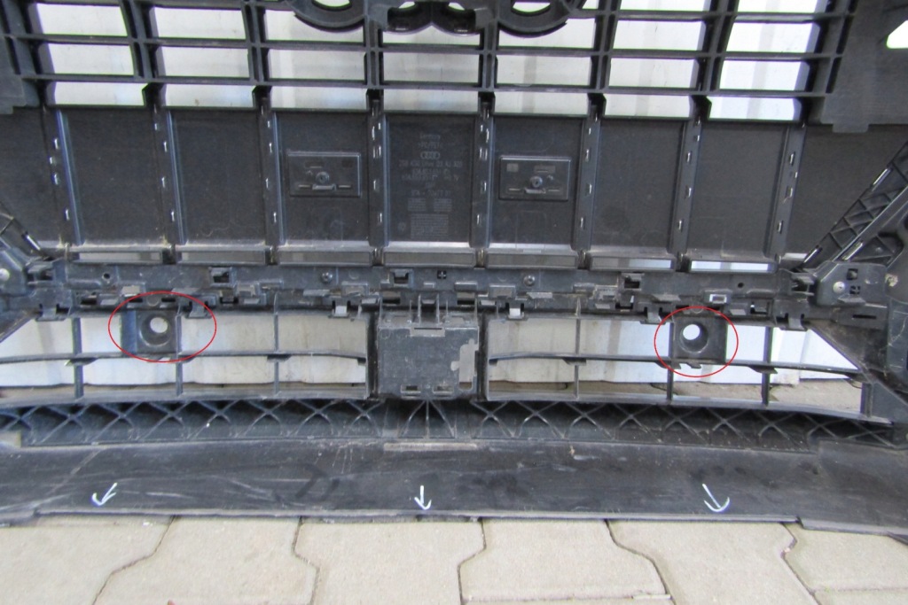 Бампер перед передній audi q3 ii 83a 83f s-line 18- Оригінал