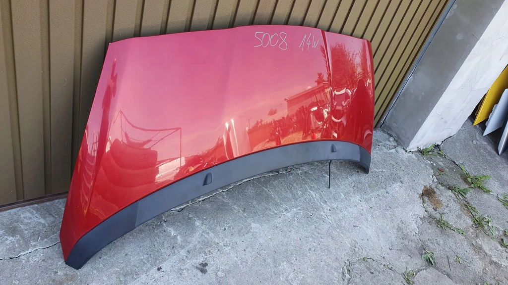 фото №6, Peugeot 5008 1 i -15 капот крышка двигателя $