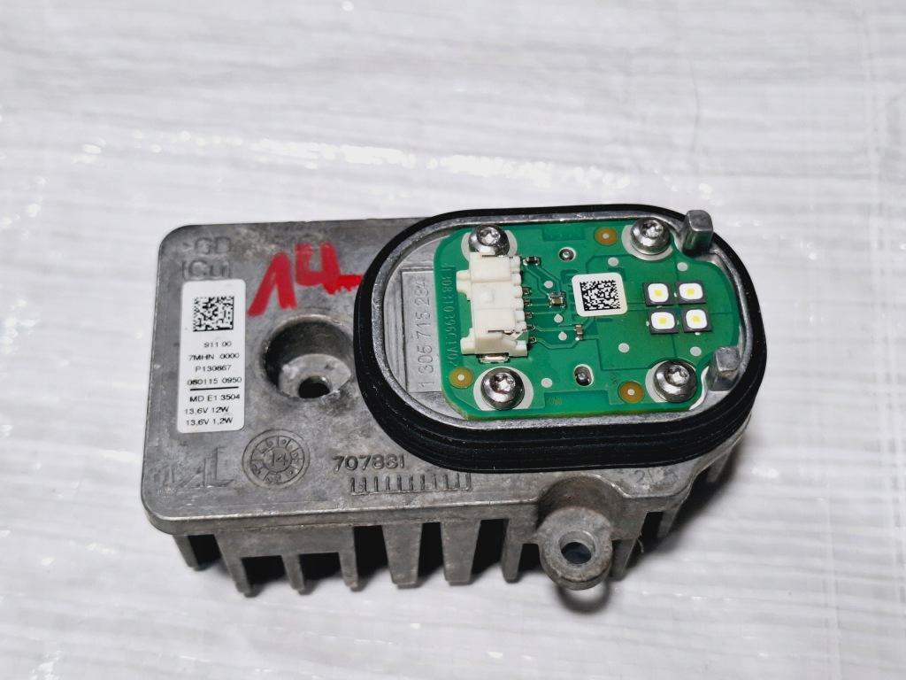 фото №1, Перетворювач модуль led jeż drl перед mercedes c-klasa cla gla 1305715284